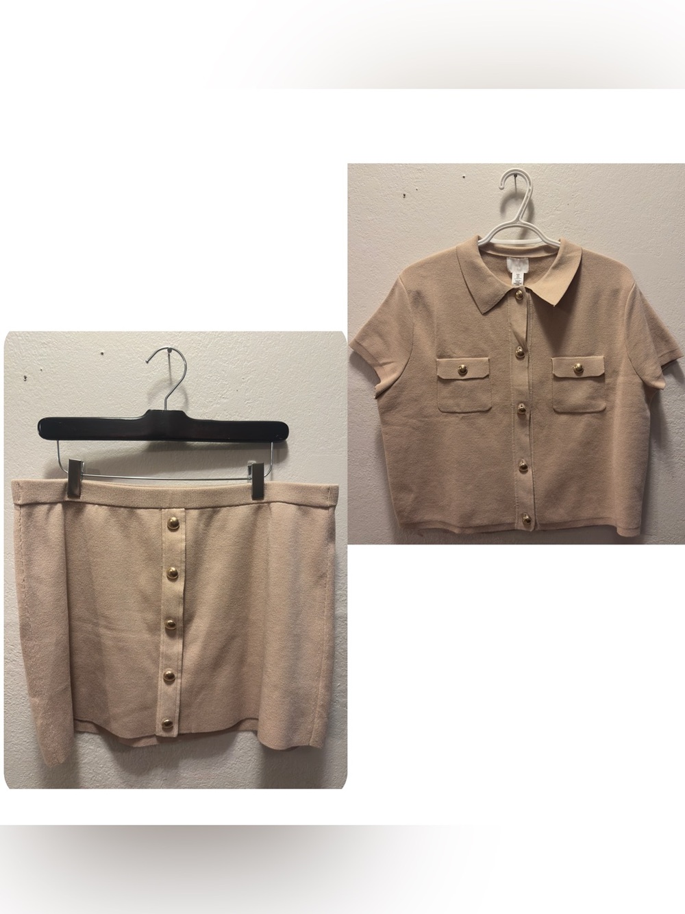 One Set H&M ( Top and Skirt)